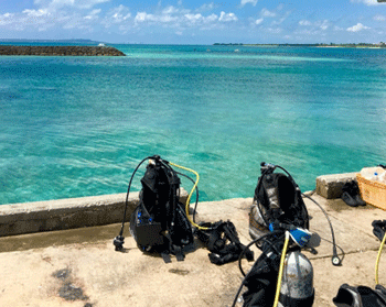 Scuba diving equipment rental in Aqaba, Jordan