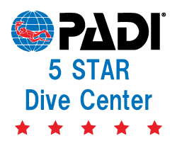 PADI certification badge